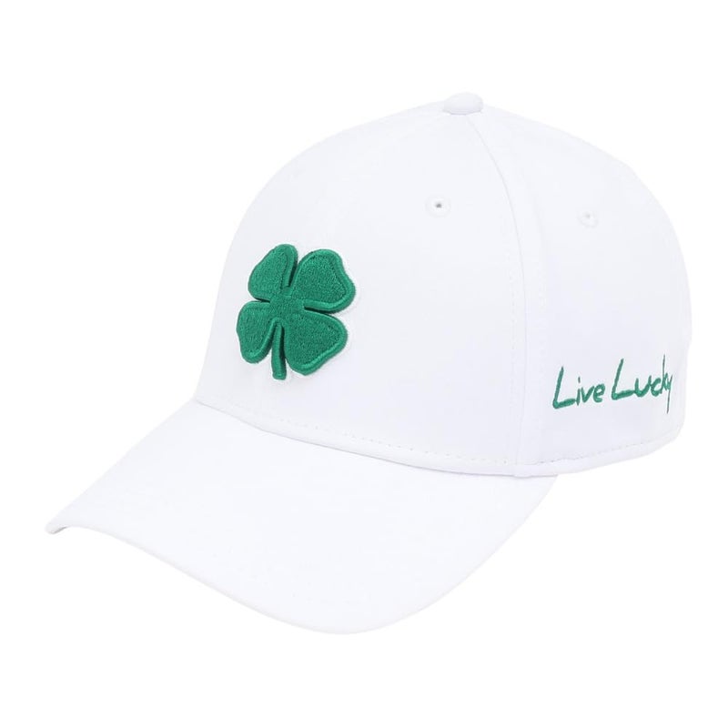 Black Clover Premium Clover 16 Flex Cap, White/Green, S/M - Image 1